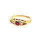 Pre Owned 18ct Ruby and Diamond Ring ZT145